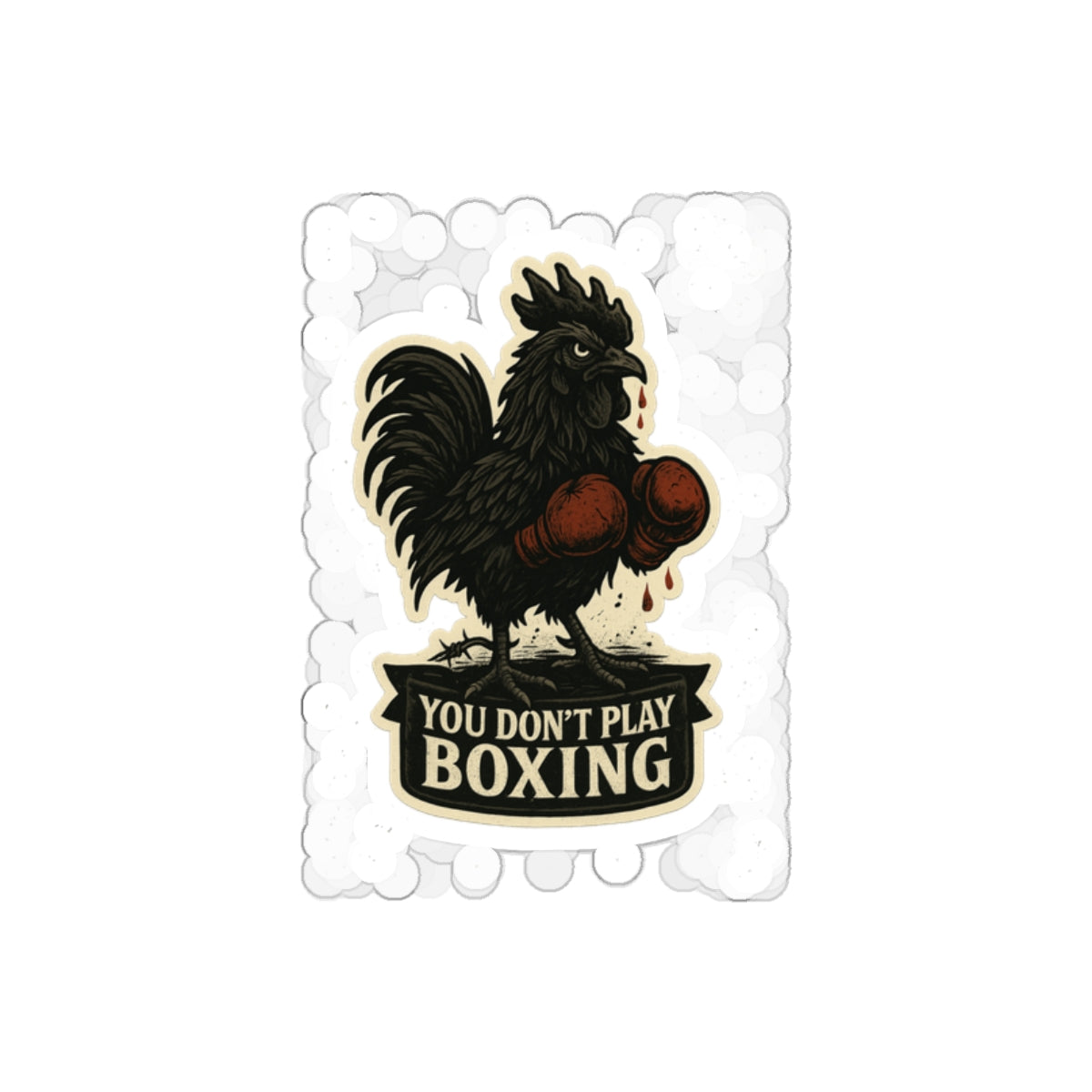Copy of Ghana Boxer Die Cut Sticker