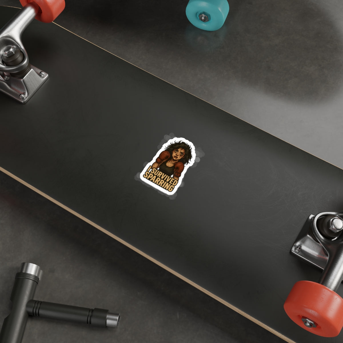 I Survived Sparring Die Cut Sticker