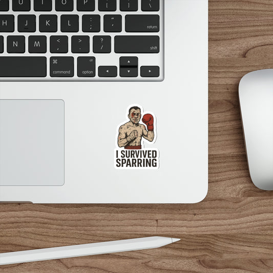 I Survived Sparring Die Cut Sticker